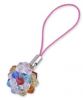 Handyschmuck bunte Kugel mit 32 Steinen MZ14